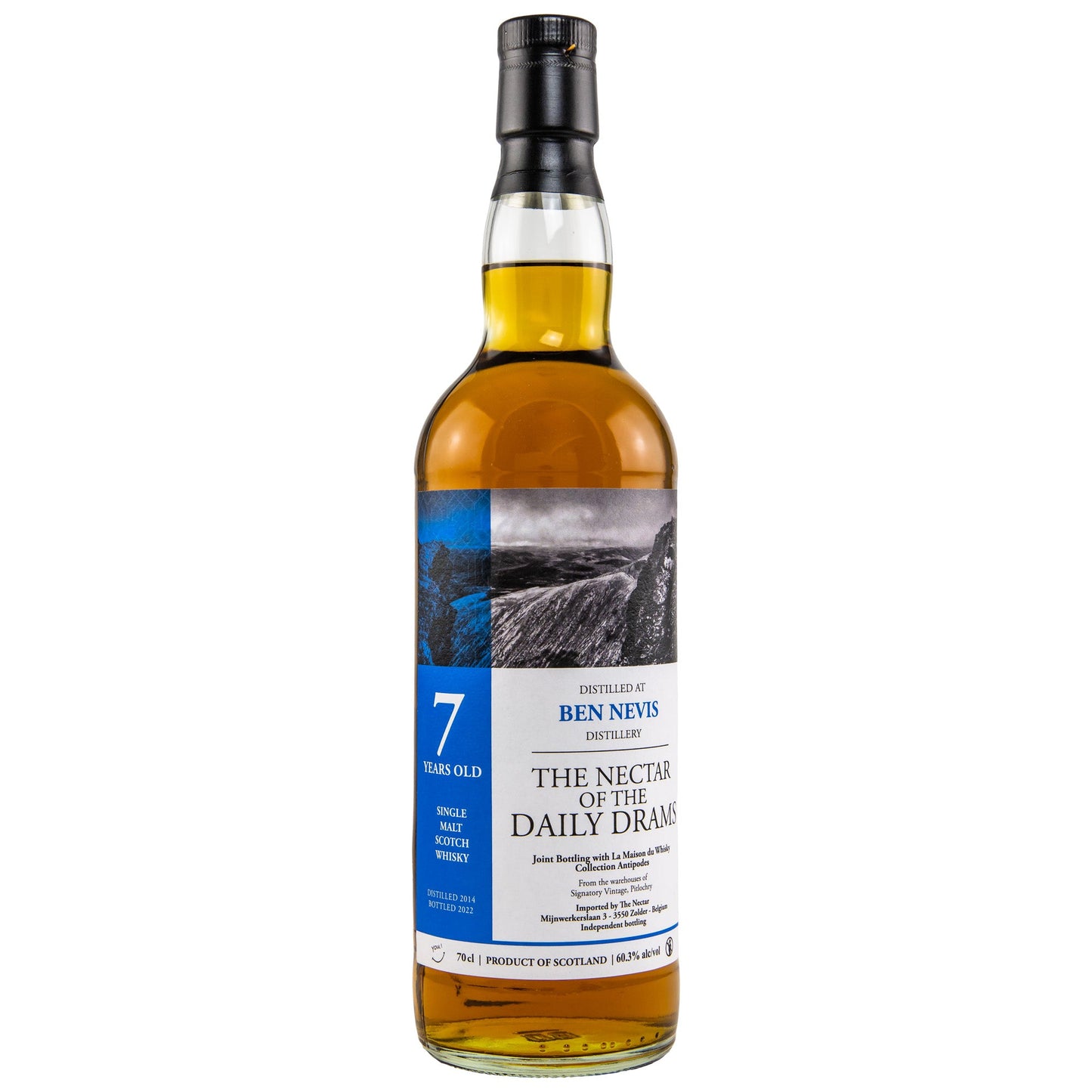 Ben Nevis | 7 Jahre | 2014/2022 | The Nectar of the Daily Drams | 0,7l | 60,3%GET A BOTTLE