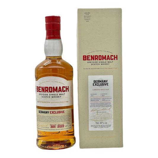 Benromach | 2011/2022 | Germany Exclusive | Batch 2 | Limited Release | 0,7l | 48%GET A BOTTLE