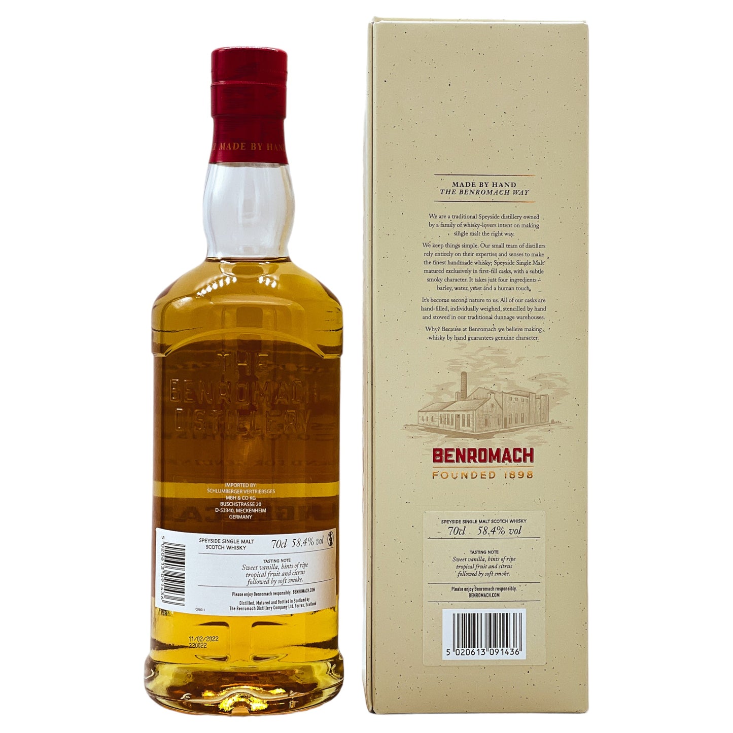 Benromach | Bourbon Barrel Single Cask #720 | 2009/2022 | 58,4%GET A BOTTLE