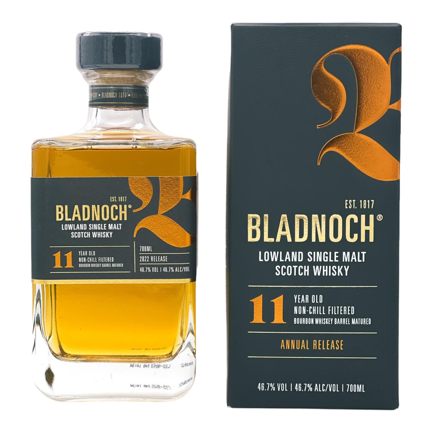Bladnoch | 11 Jahre | 2022 Release | Bourbon Matured | 0,7l | 46,7%GET A BOTTLE