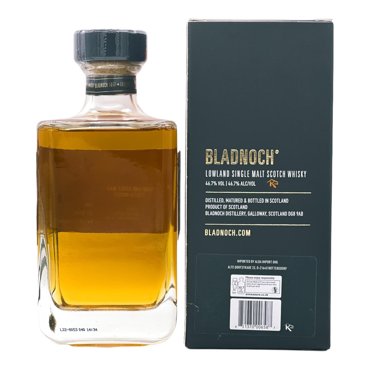 Bladnoch | 11 Jahre | 2022 Release | Bourbon Matured | 0,7l | 46,7%GET A BOTTLE