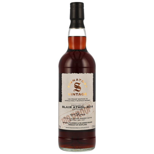 Blair Athol | 100 Proof Edition #3 | 2014/2023 | Signatory Vintage | 57,1%GET A BOTTLE