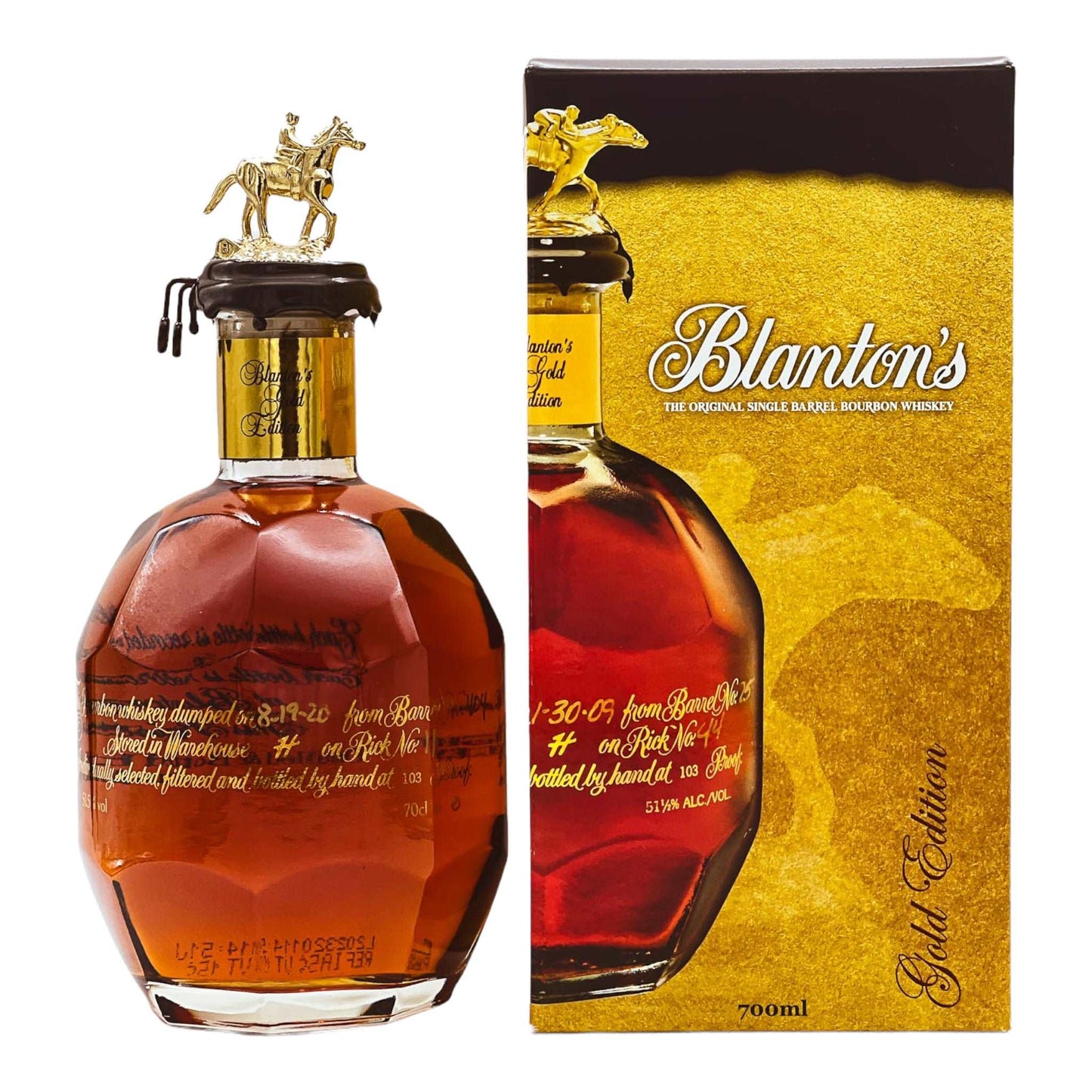 Blanton's | Gold Edition | The Original Bourbon | 0,7l | 51,5%GET A BOTTLE