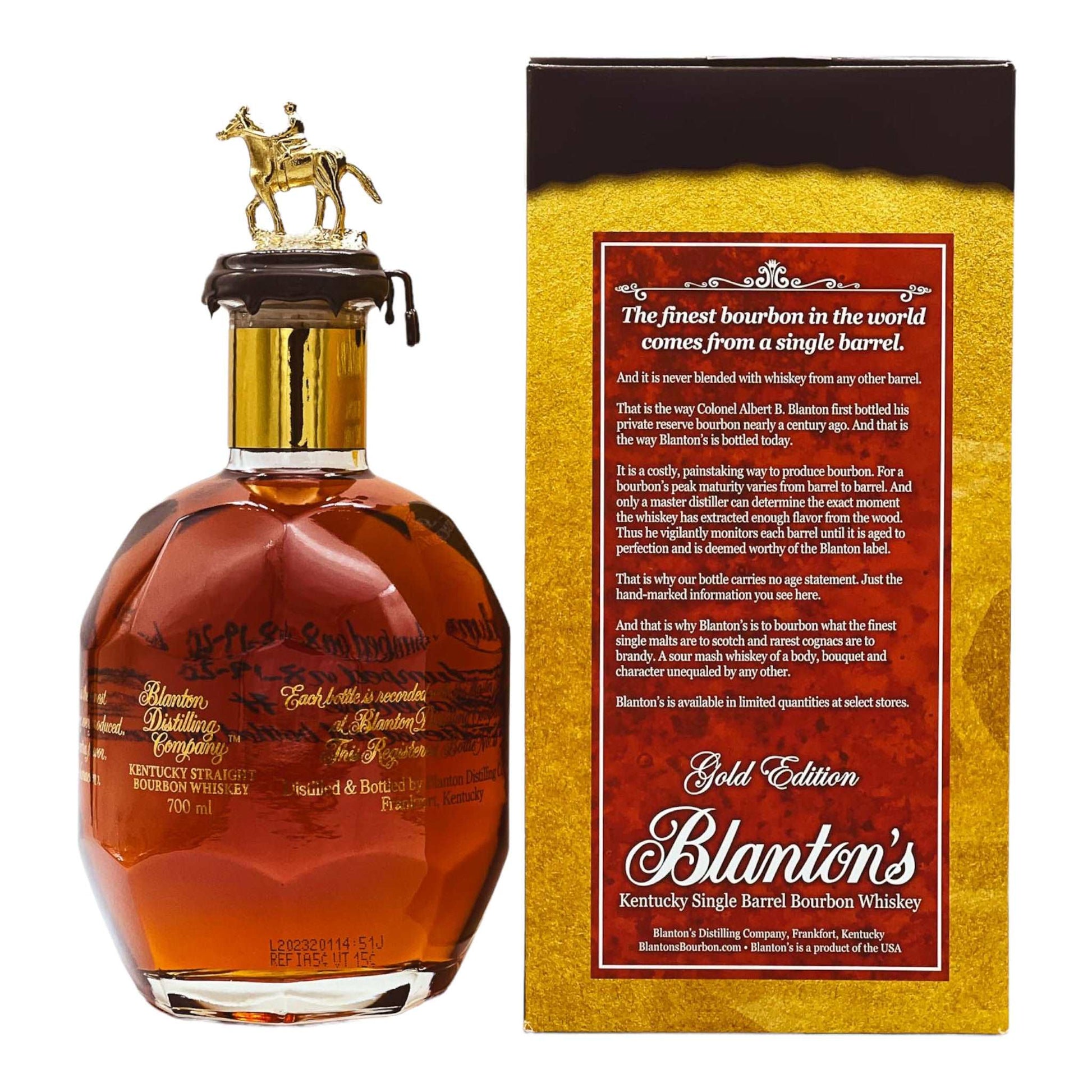 Blanton's | Gold Edition | The Original Bourbon | 0,7l | 51,5%GET A BOTTLE