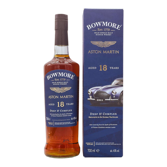 Bowmore | 18 Jahre | Aston Martin | Deep & Complex | 0,7l | 43%GET A BOTTLE