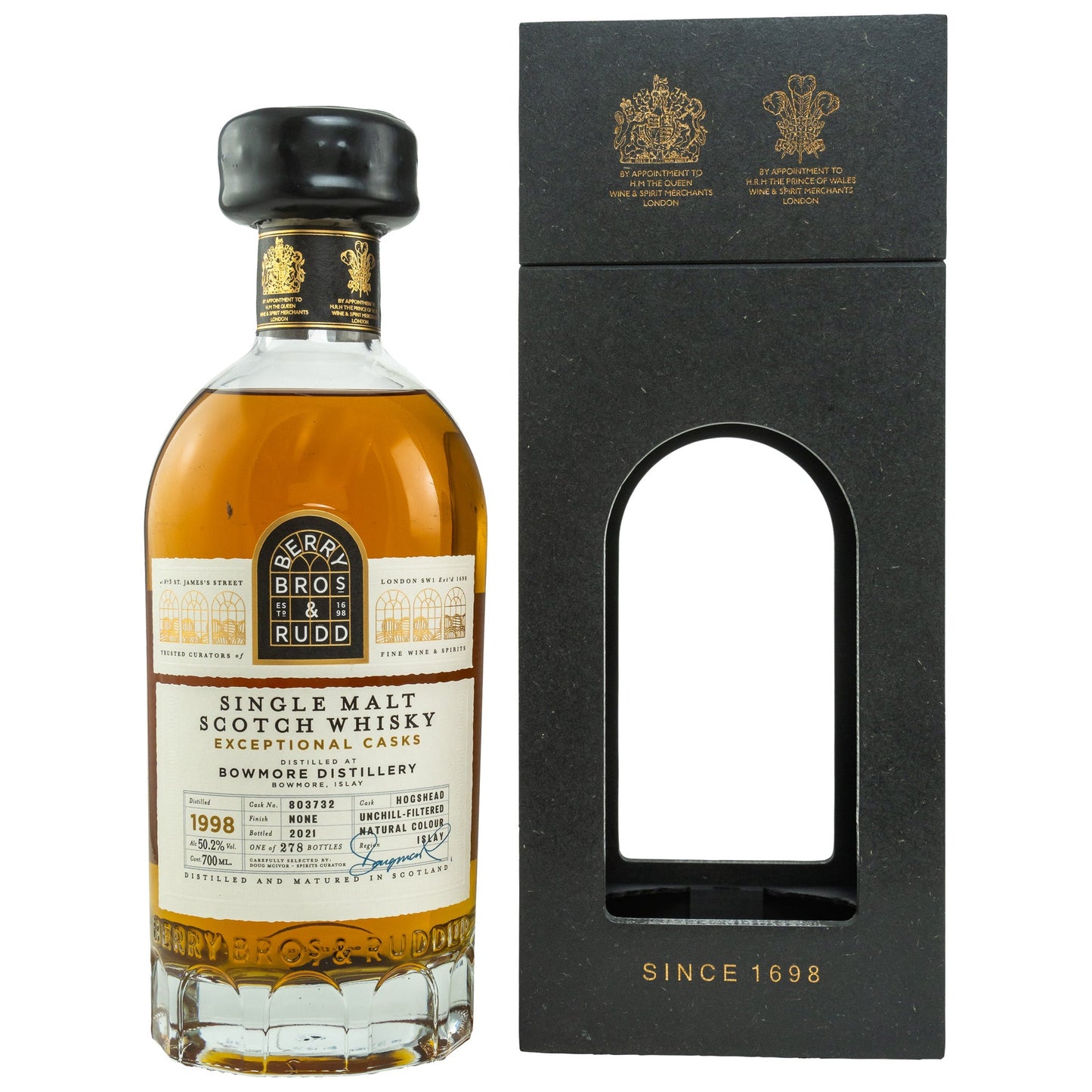 Bowmore | 1998/2021 | Cask #803732 | Berry Bros and Rudd | Exceptional Casks | 0,7l | 50,2%GET A BOTTLE