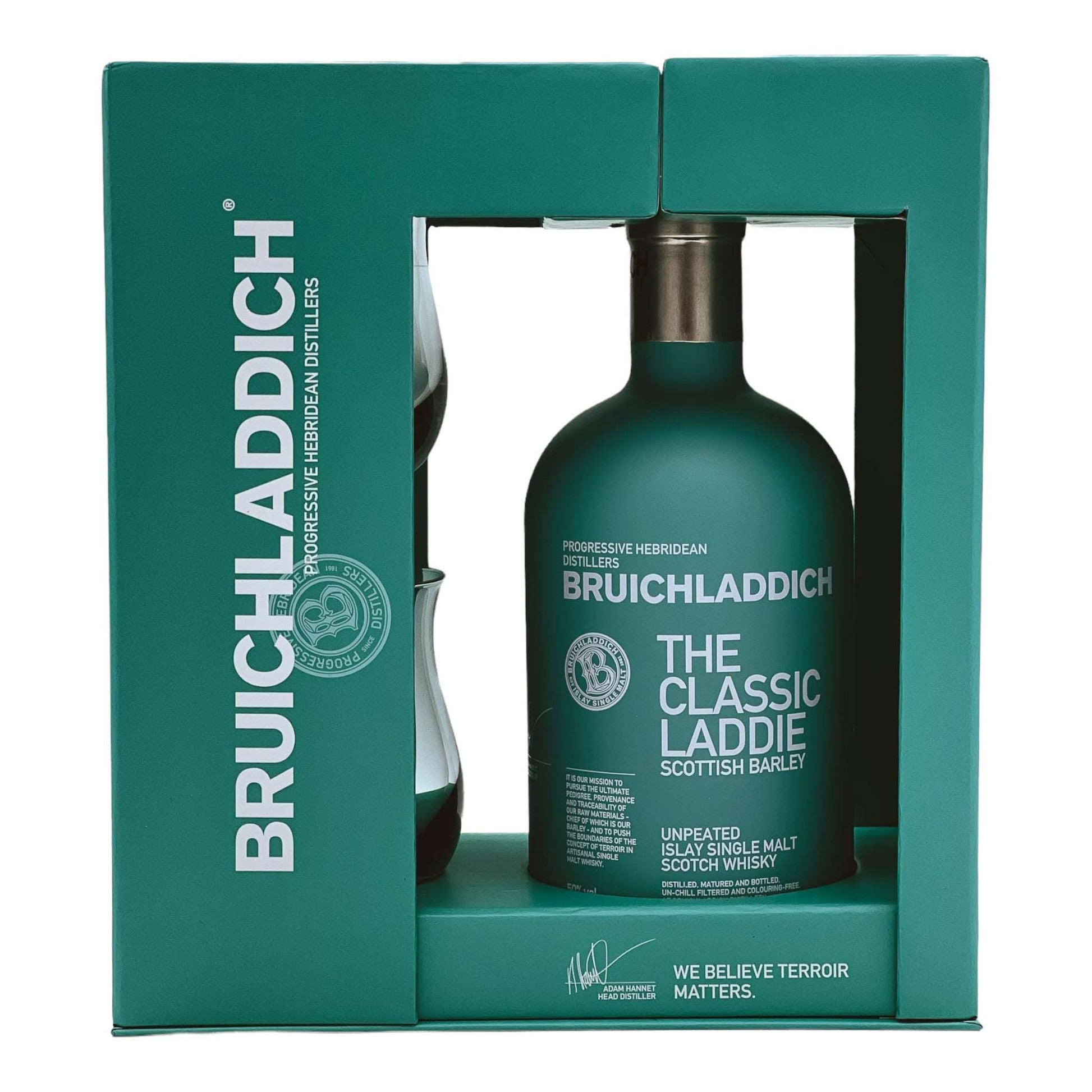 Bruichladdich | The Classic Laddie | Geschenkset mit 2 Gläsern | 0,7l | 50%GET A BOTTLE