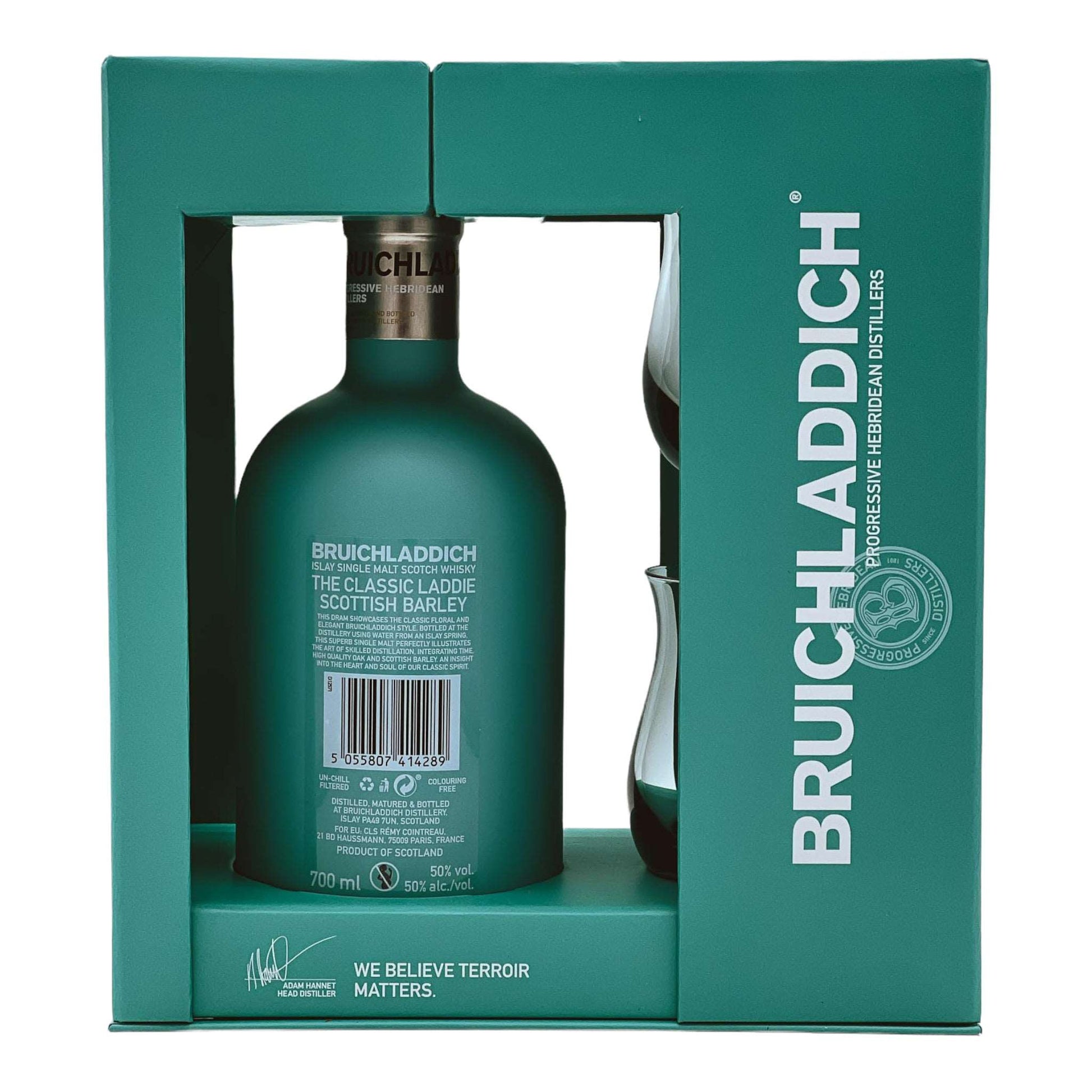 Bruichladdich | The Classic Laddie | Geschenkset mit 2 Gläsern | 0,7l | 50%GET A BOTTLE