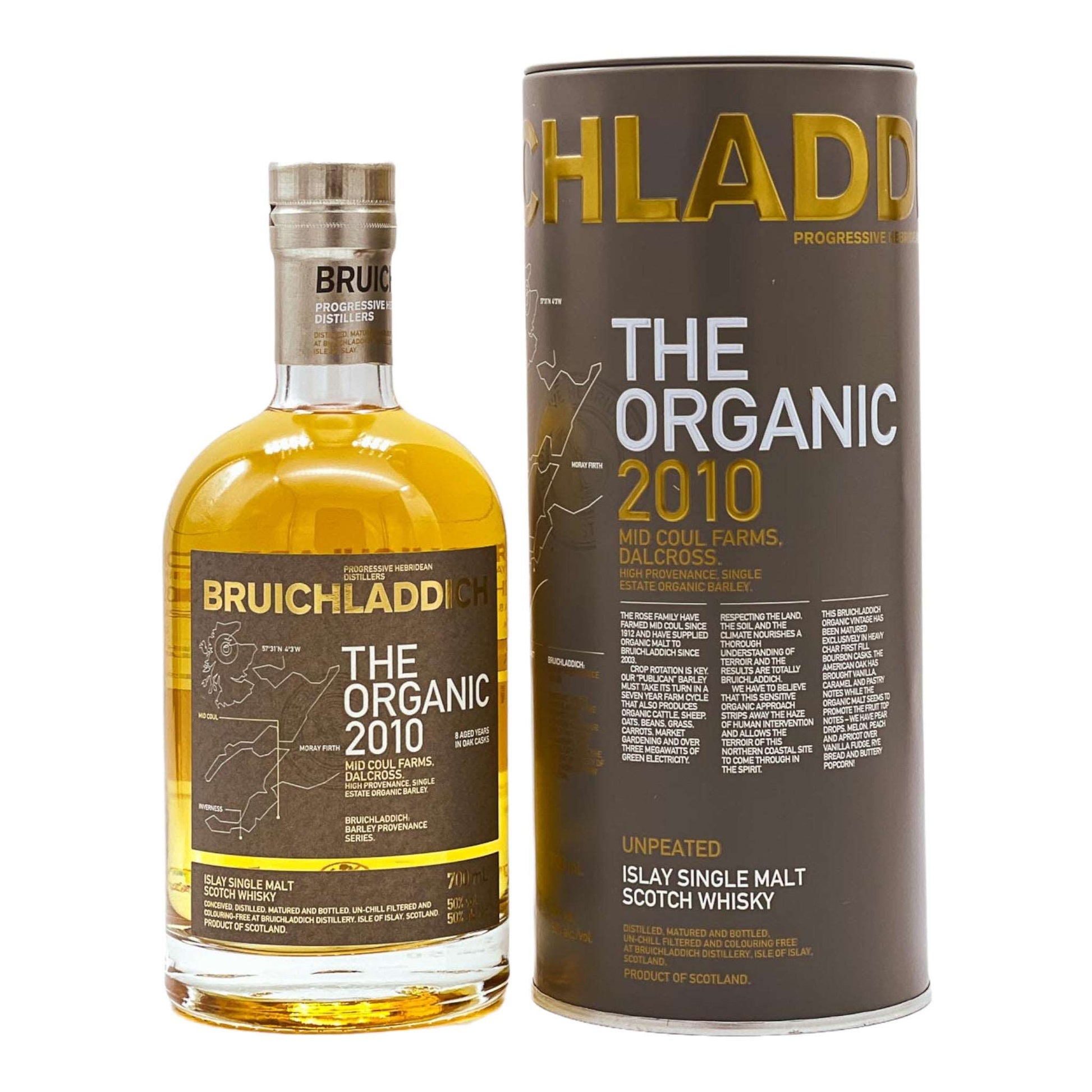 Bruichladdich | The Organic 2010 | 0,7l | 50%GET A BOTTLE