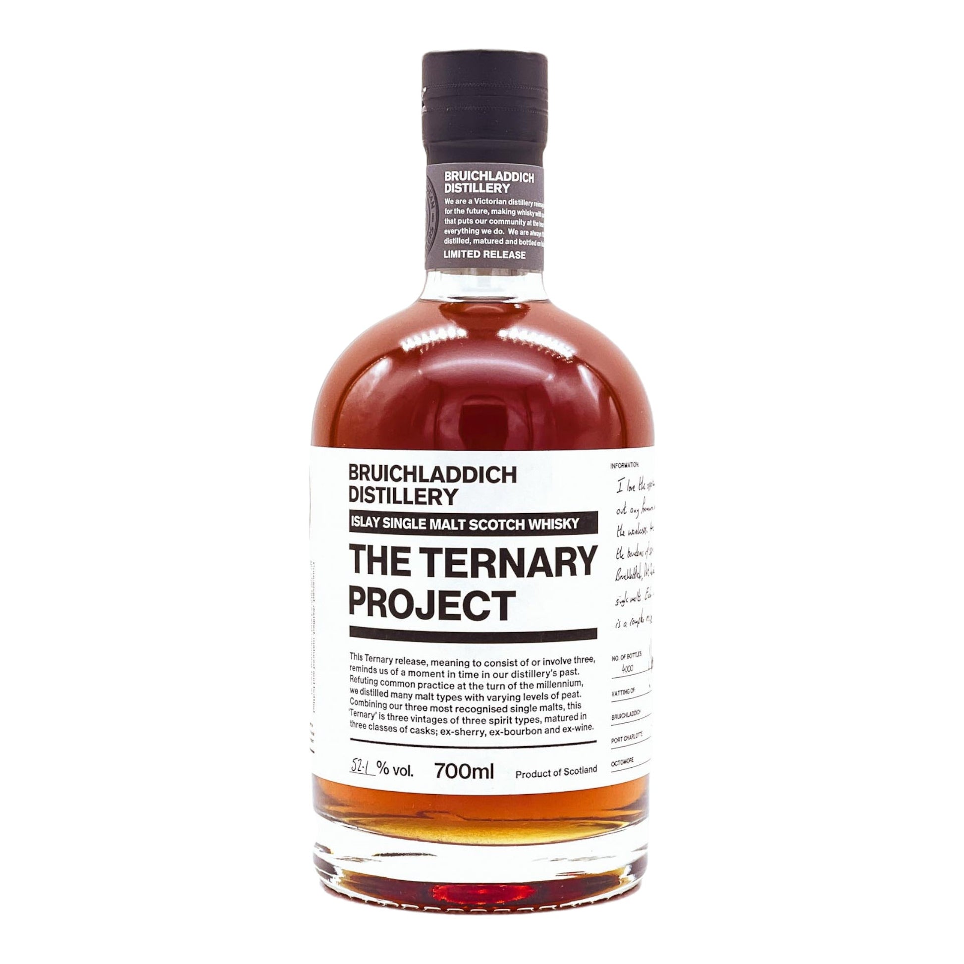 Bruichladdich | The Ternary Project | 0,7l | 52,1%GET A BOTTLE