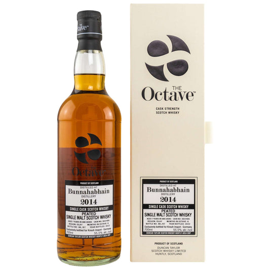 Bunnahabhain | 7 Jahre | 2014/2021 | Peated | The Octave | Duncan Taylor | Single Cask #3832406 | 0,7l | 55%GET A BOTTLE