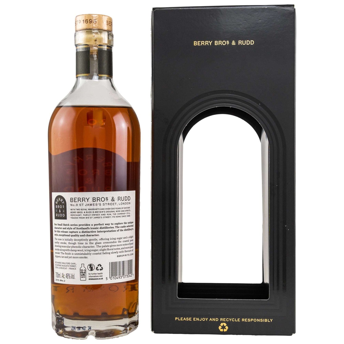 Caol Ila | 11 Jahre | 2010/2021 | Batch 2 | Berry Bros and Rudd | Small Batch | 0,7l | 46%GET A BOTTLE