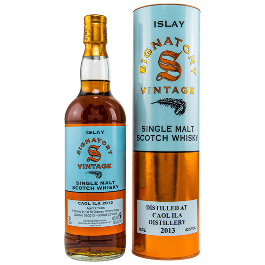 Caol Ila | 9 Jahre | 2013/2022 | Sherry Butt | Signatory Vintage | 0,7l | 43%GET A BOTTLE
