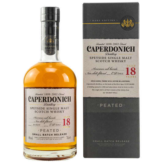 Caperdonich | 18 Jahre | Peated Single Malt Scotch Whisky | Ghost Distillery | 0,7l | 48%GET A BOTTLE