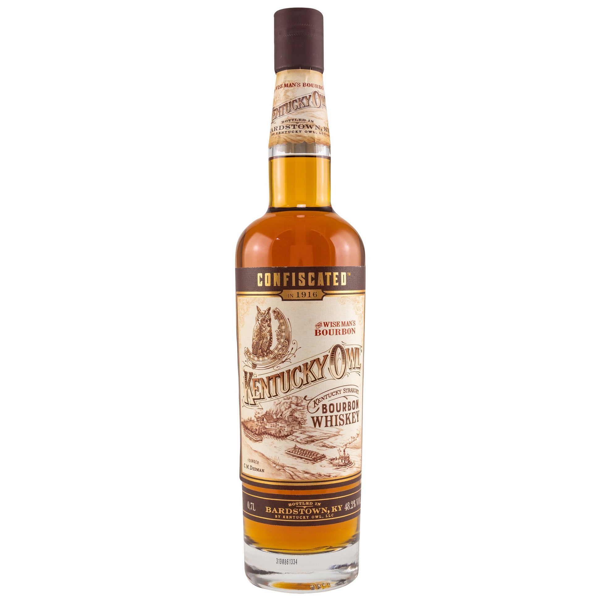 Confiscated | Kentucky Owl | Kentucky Straight Bourbon | 0,7l | 48,2%GET A BOTTLE