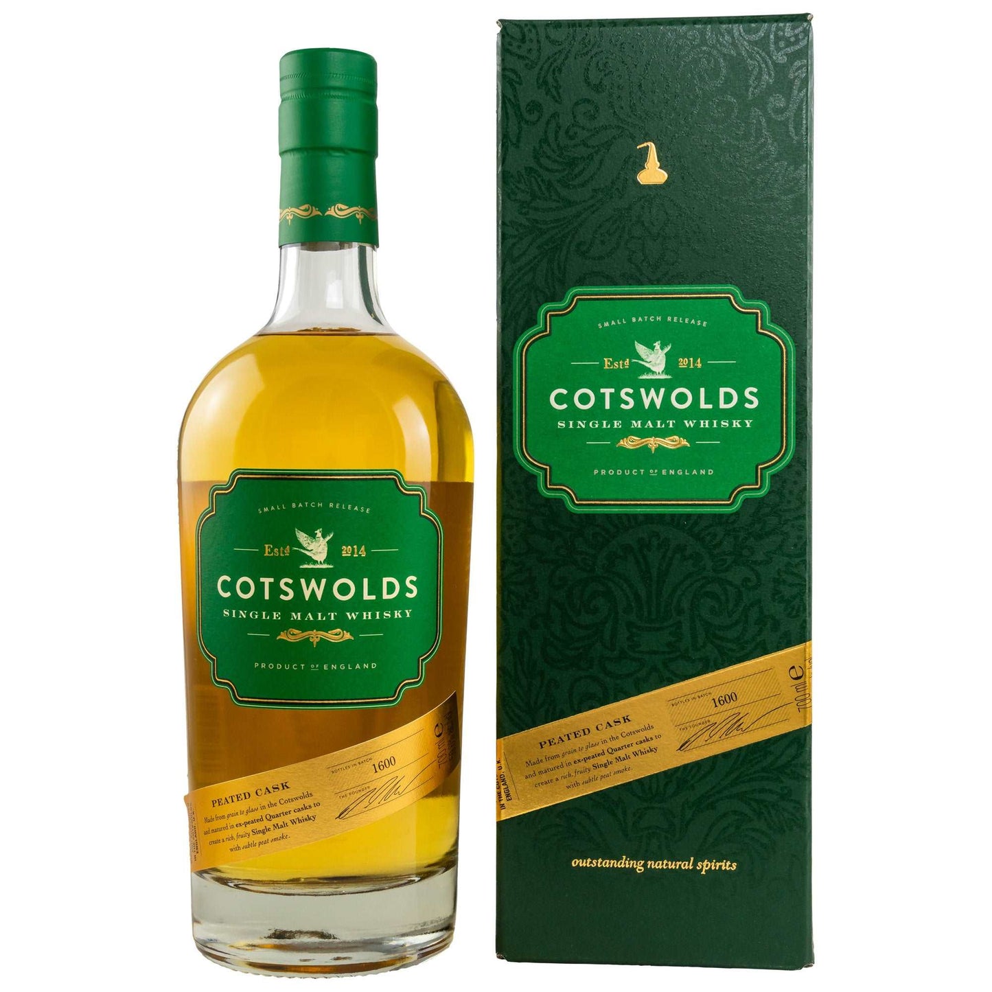 Cotswolds | Peated Cask | Single Malt English Whisky | 0,7l | 59,6%GET A BOTTLE
