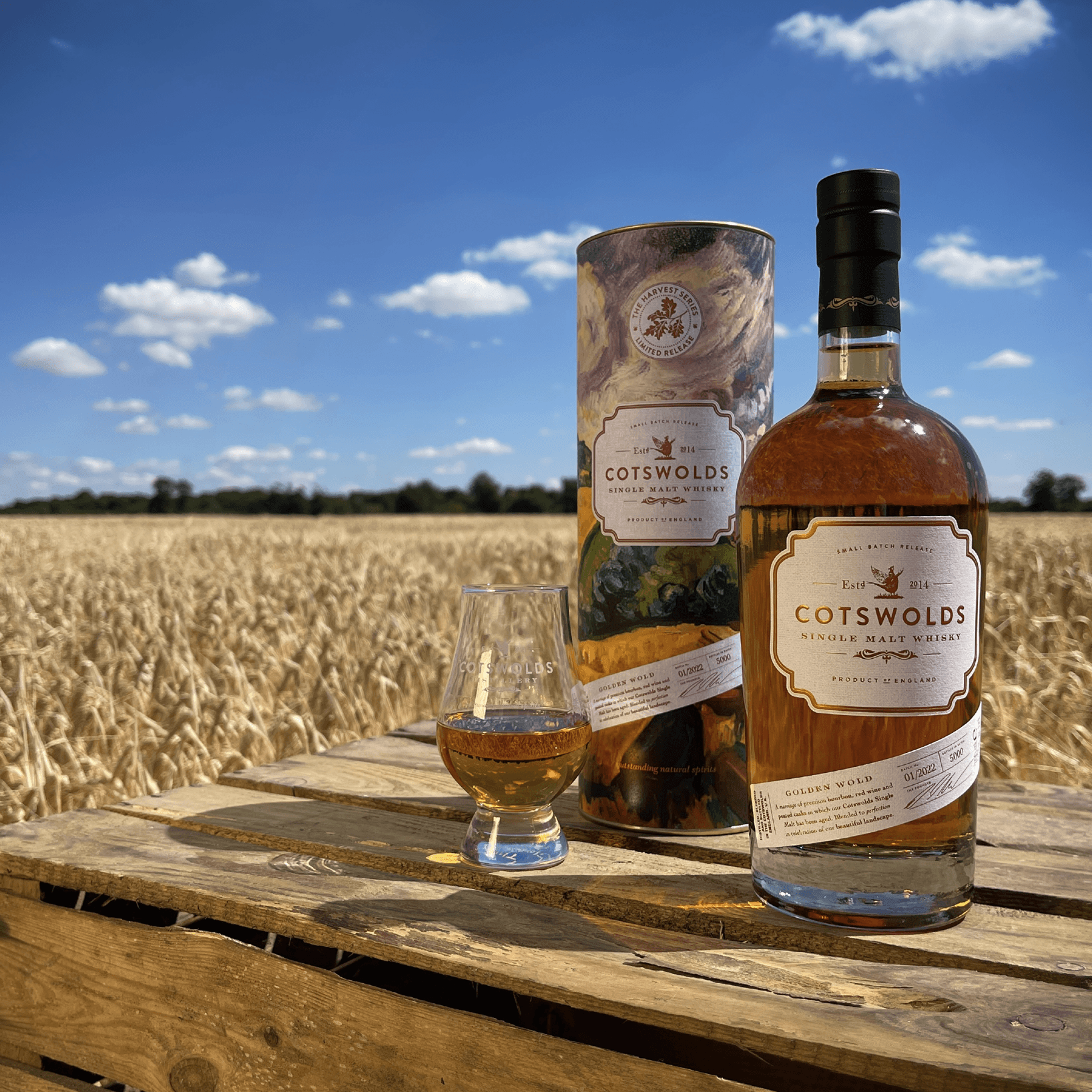 Cotswolds | The Harvest Series 1/2022 | Golden Wold | Single Malt English Whisky | 0,7l | 52,5%GET A BOTTLE