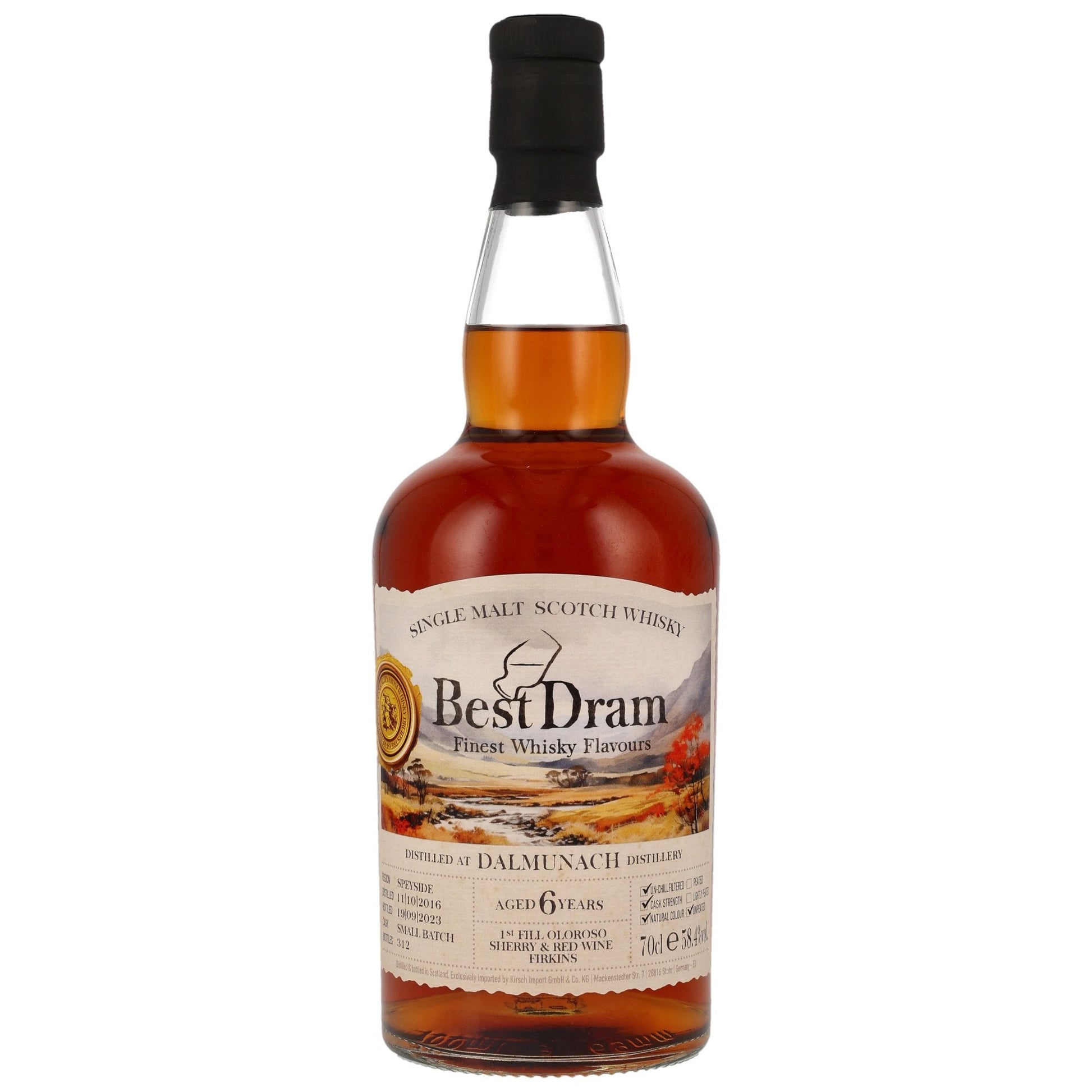 Dalmunach | Best Dram | 6 Jahre | 2016/2023 | 58,4%GET A BOTTLE