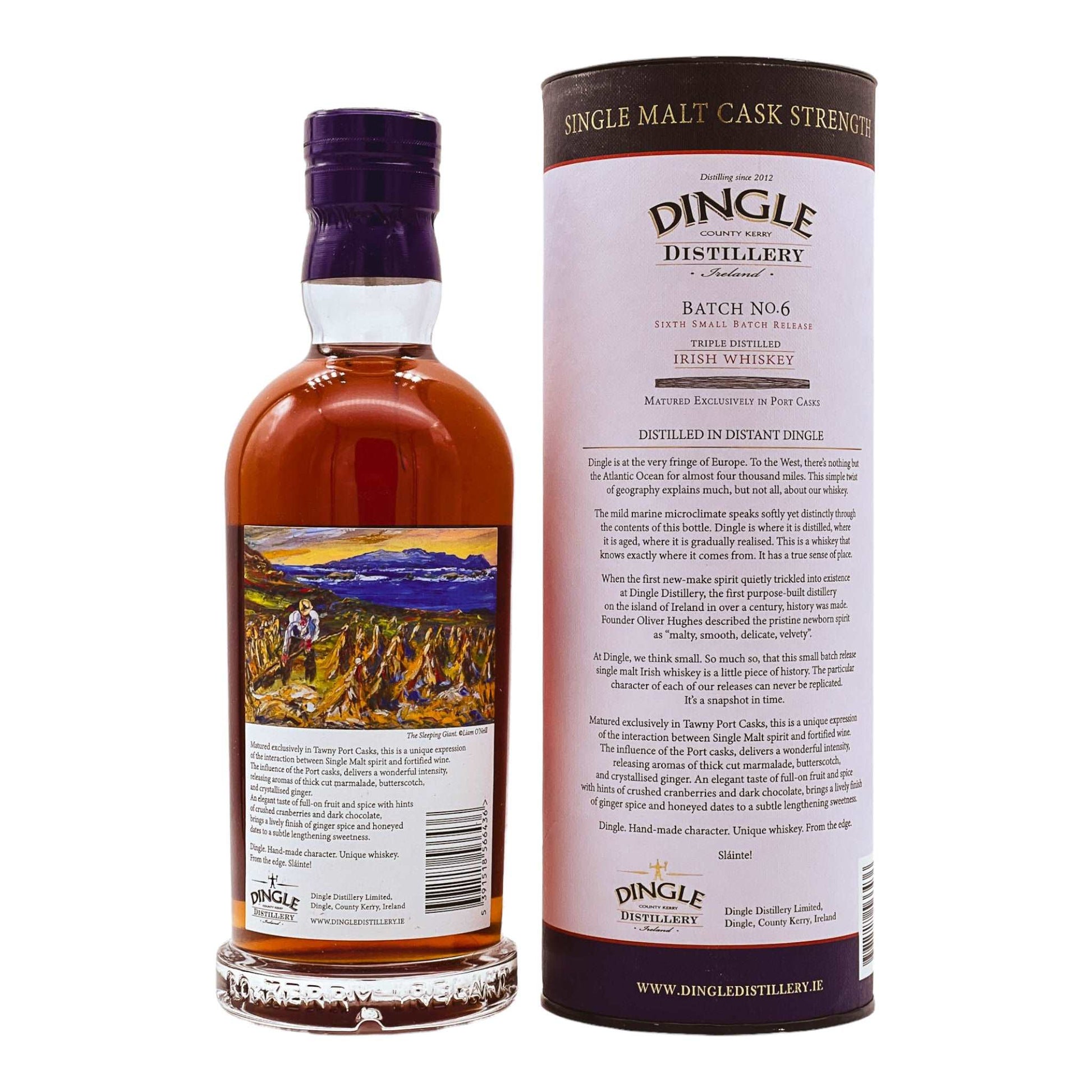 Dingle | Batch 6 | Tripple Distilled | Cask Strength | Single Malt Irish Whiskey | 0,7l | 60,4%GET A BOTTLE