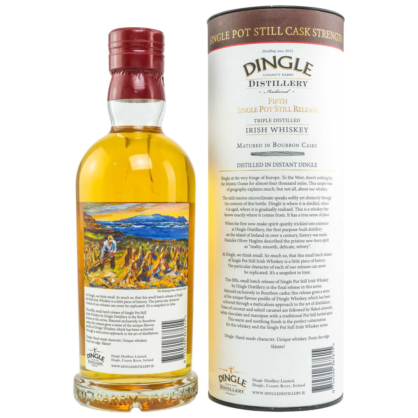 Dingle | Single Pot Still Release | Batch 5 | Tripple Distilled |Irish Whiskey | 0,7l | 59,5%GET A BOTTLE
