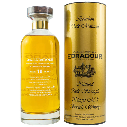 Edradour | 10 Jahre | 2012/2022 | Small Batch | Ibisco Bourbon | 0,7l | 59,6%GET A BOTTLE