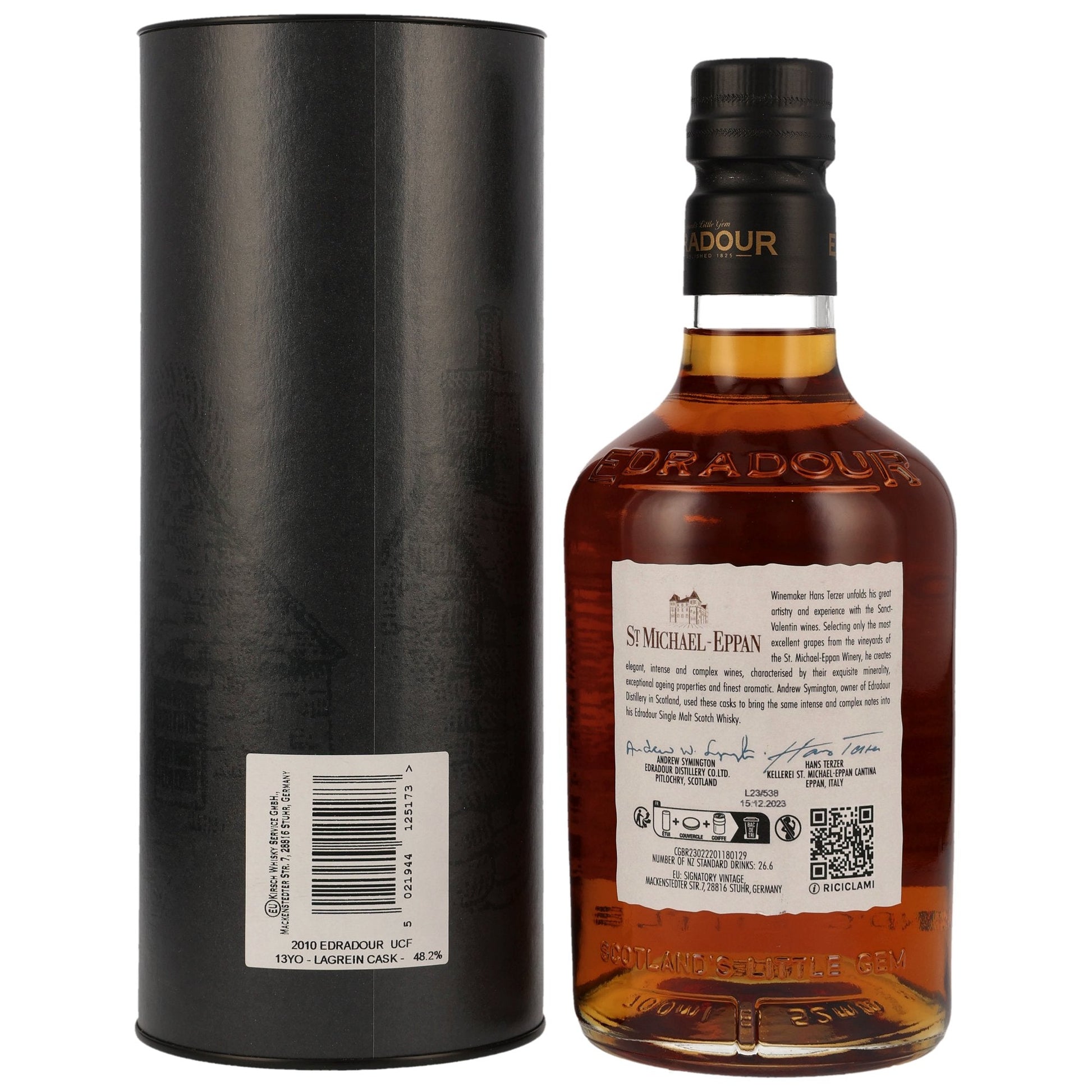 Edradour | Lagrein Cask #1 | 13 Jahre | 2010/2023 | 48,2%GET A BOTTLE