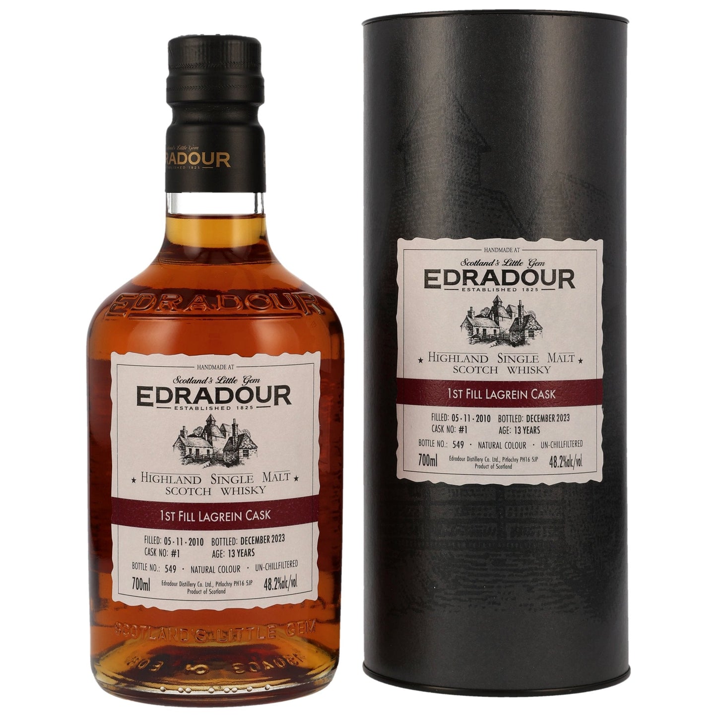 Edradour | Lagrein Cask #1 | 13 Jahre | 2010/2023 | 48,2%GET A BOTTLE