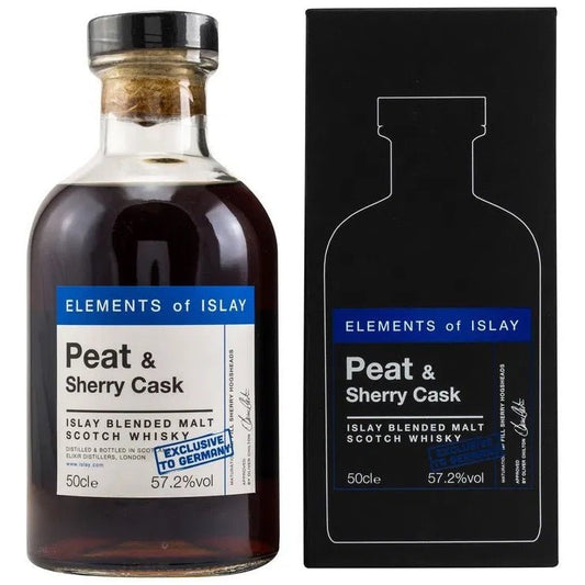 Elixir Distillers | Elements of Islay | Peat & Sherry Cask | 2nd Edition | 0,5l | 57,2%GET A BOTTLE