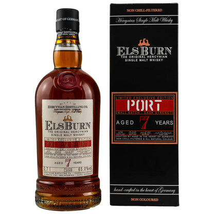 ElsBurn | 7 Jahre | Ruby Port Cask | The Original Hercynian German Whisky | 0,7l | 65%GET A BOTTLE