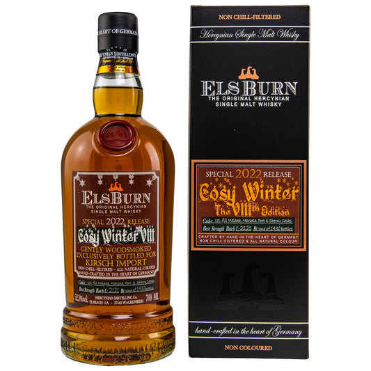 ElsBurn | Cosy Winter VIII 2022 | The Original Hercynian Single Malt German Whisky | 0,7l | 52,3%GET A BOTTLE