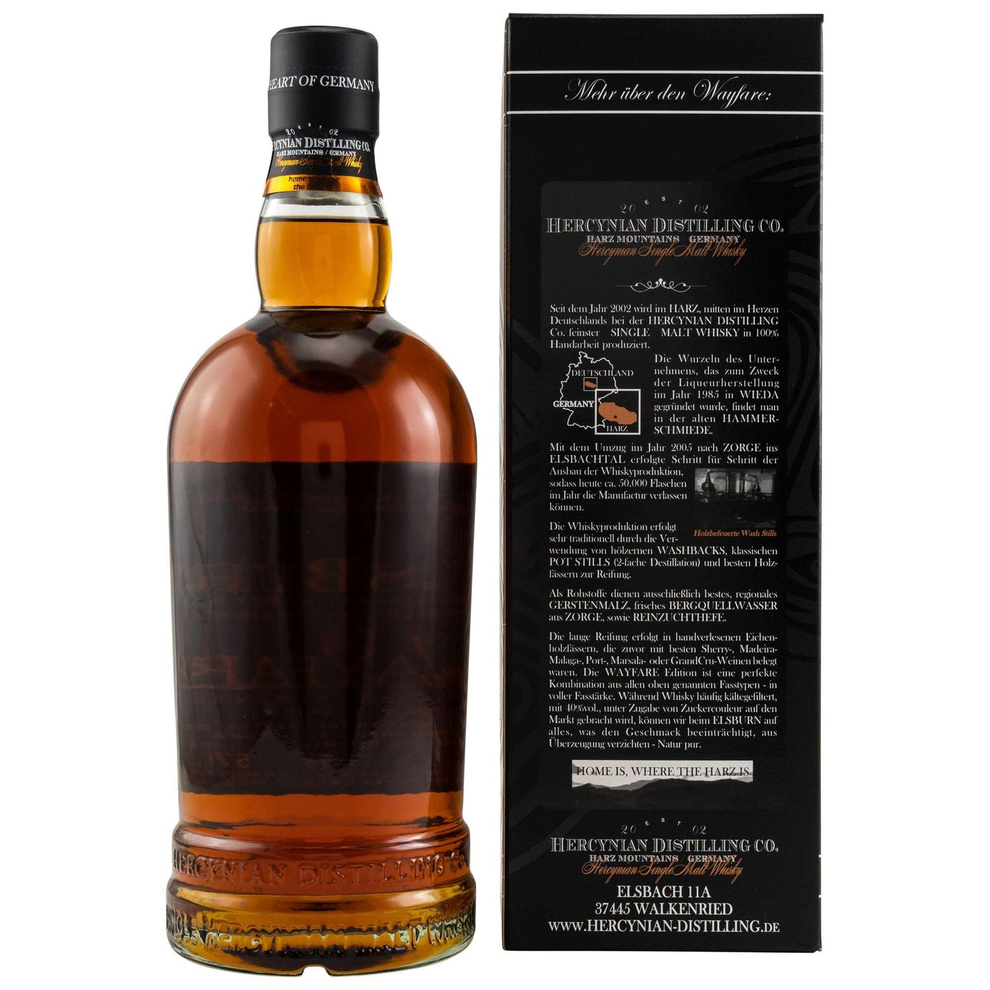 ElsBurn | Wayfare | Batch 001 | 2020 | The Original Hercynian German Whisky | 0,7l | 57,7%GET A BOTTLE