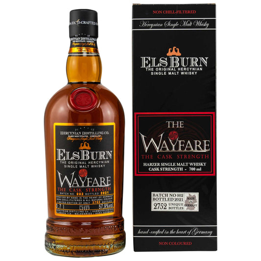 ElsBurn | Wayfare | Batch 002 | 2021 | The Original Hercynian German Whisky | 0,7l | 57,9%GET A BOTTLE