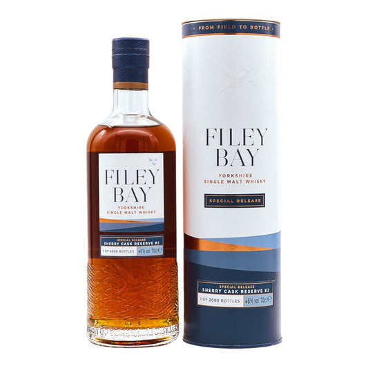 Filey Bay | Sherry Cask Reserve #2 | Spirit of Yorkshire | Yorkshire Single Malt Whisky | 0,7l | 46%GET A BOTTLE
