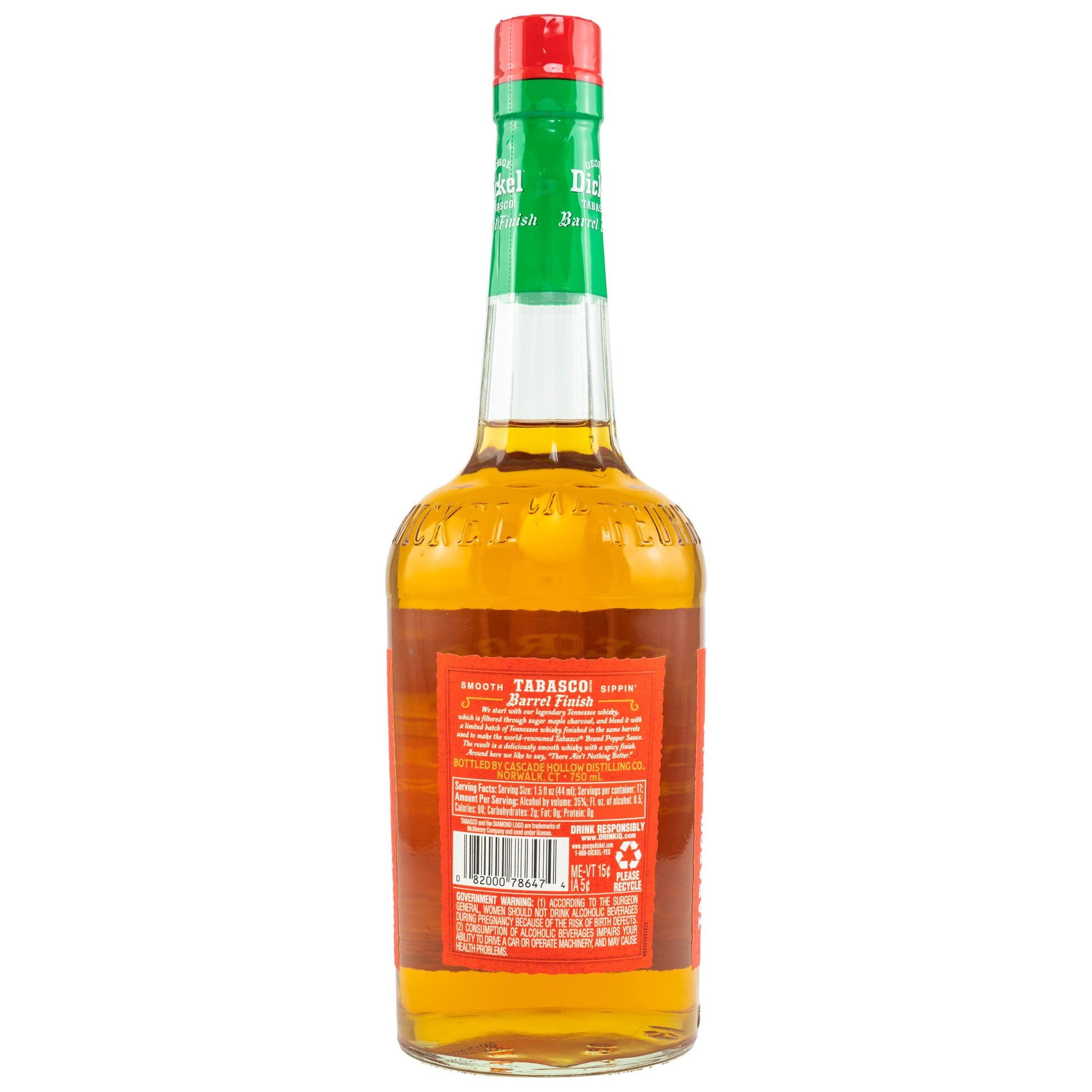 George Dickel | Tabasco Barrel Finish | Tennessee Whiskey | 0,75l | 35%GET A BOTTLE