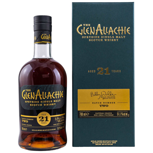 GlenAllachie | 21 Jahre | Batch 2 | Cask Strength | 0,7l | 51,1%GET A BOTTLE