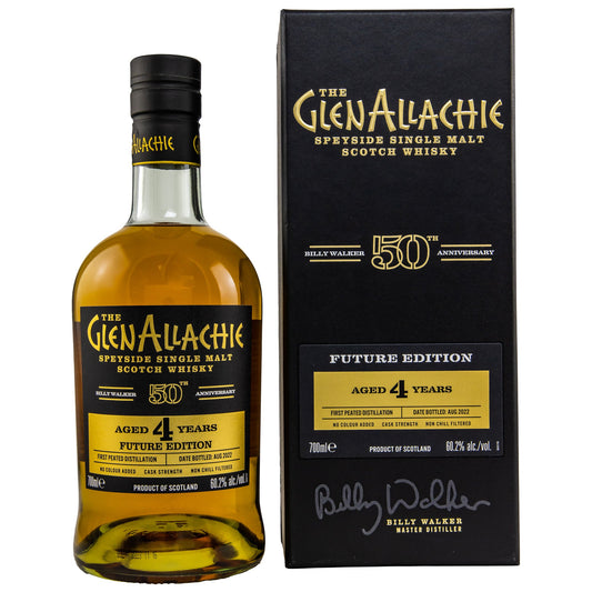 GlenAllachie | 4 Jahre | Future Edition | Billy Walker 50th Anniversary | 0,7l | 60,2%GET A BOTTLE