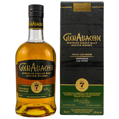 GlenAllachie | 7 Jahre | Hungarian Oak | Virgin Oak Series | 48%GET A BOTTLE