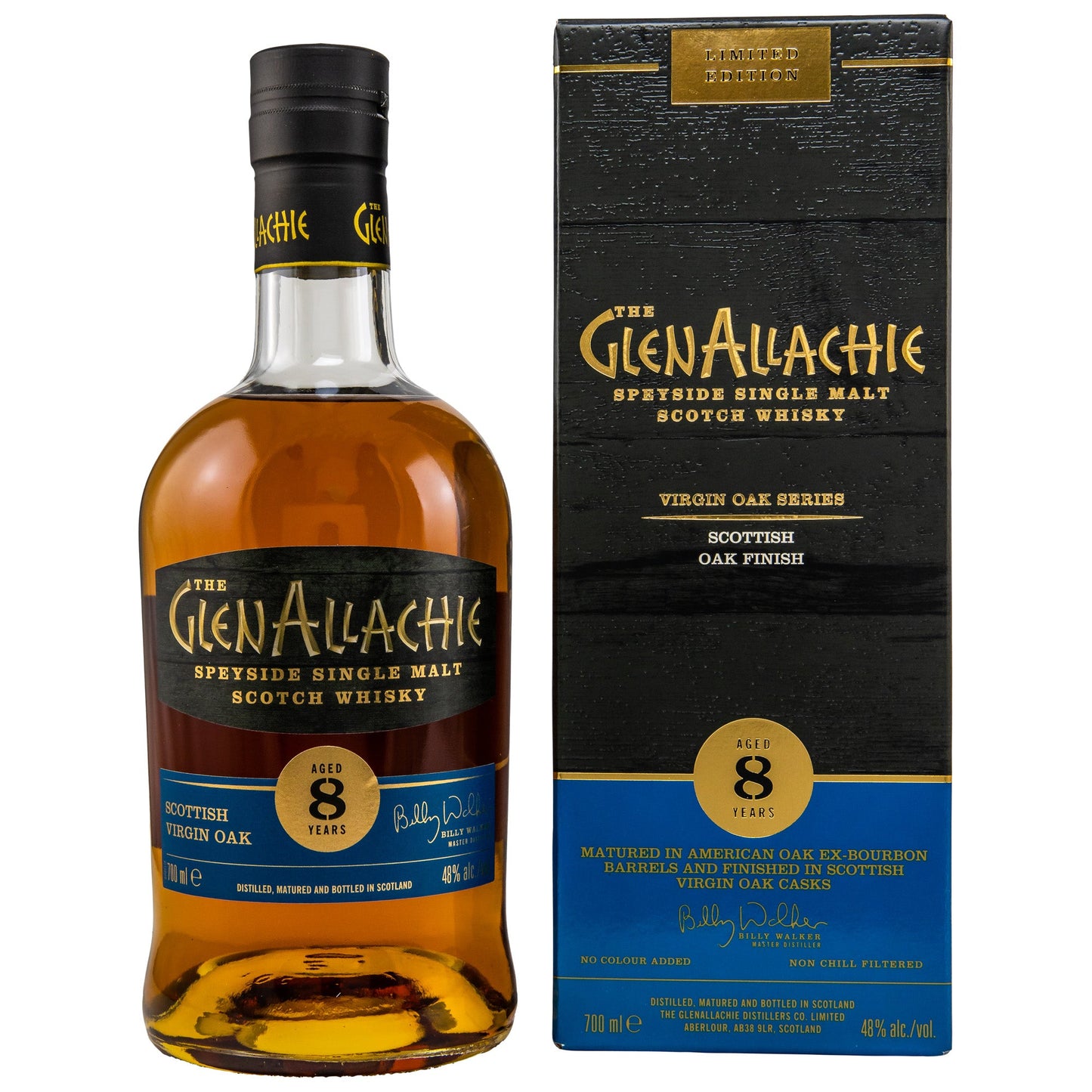 GlenAllachie | 8 Jahre | Scottish Oak | Virgin Oak Series | 48%GET A BOTTLE