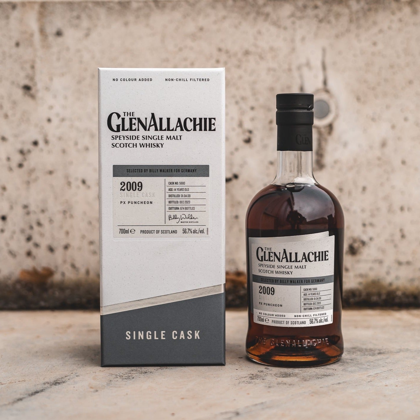 GlenAllachie | PX Puncheon #5880 | 14 Jahre | 2009/2023 | 56,7%GET A BOTTLE