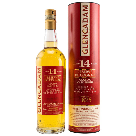 Glencadam | 14 Jahre | Cognac Cask Finish | 2006 | 0,7l | 46%GET A BOTTLE