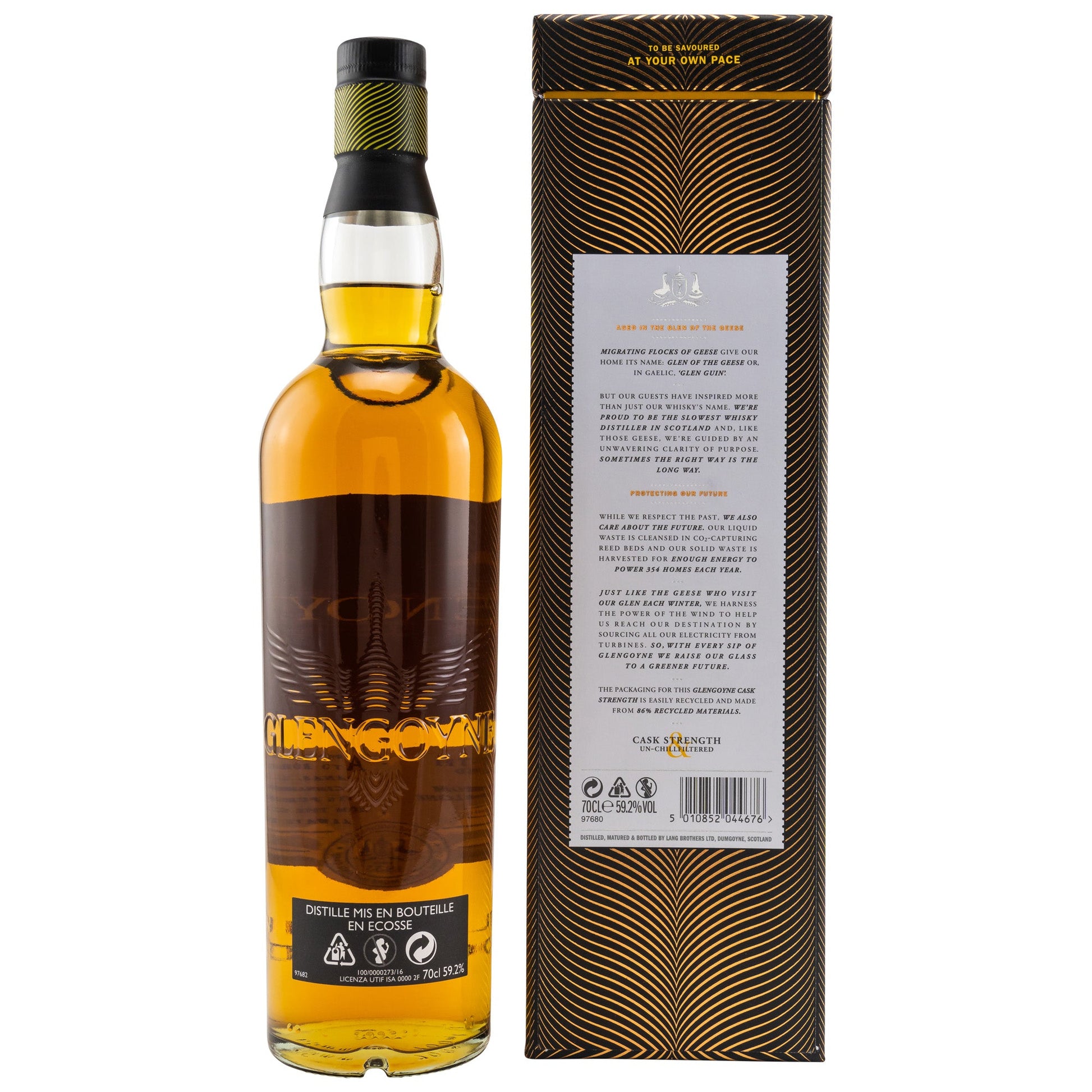 Glengoyne | Limited Batch 008 | Cask Strength | Unhurried Since 1833 | 0,7l | 59,2%GET A BOTTLE