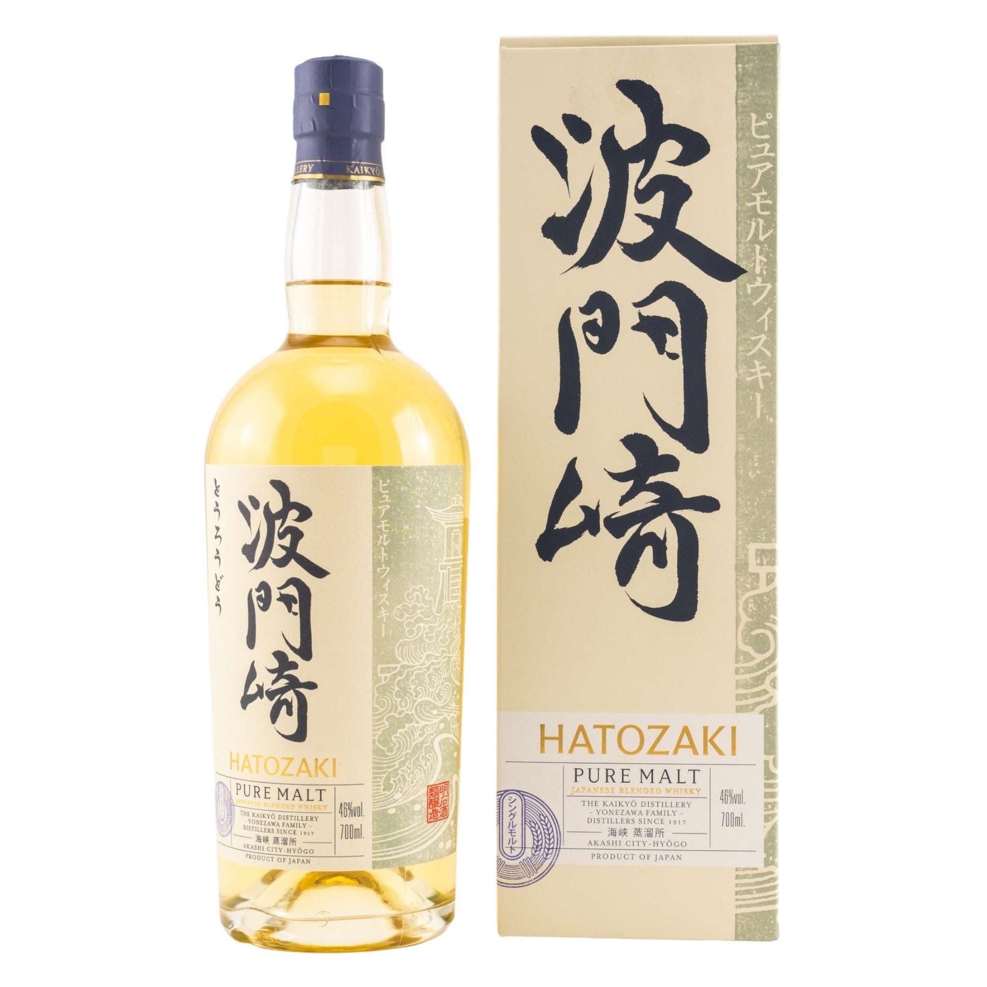Hatozaki | Pure Malt | Japanese Blended Whisky | 0,7l | 46%GET A BOTTLE