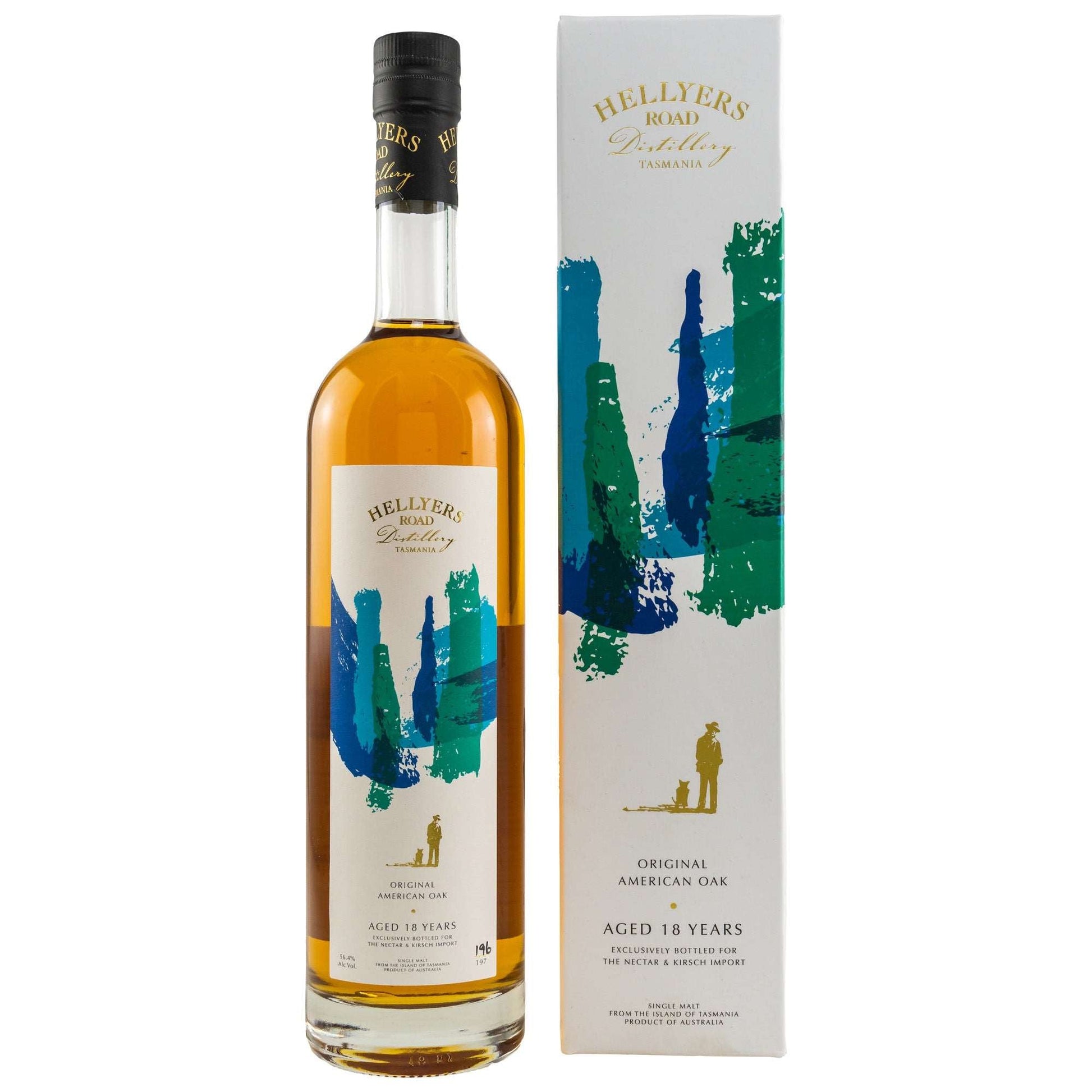 Hellyers Road | 18 Jahre | Cask #2269.03 | Original American Oak | Tasmania Whisky | 0,7l | 56,4%GET A BOTTLE
