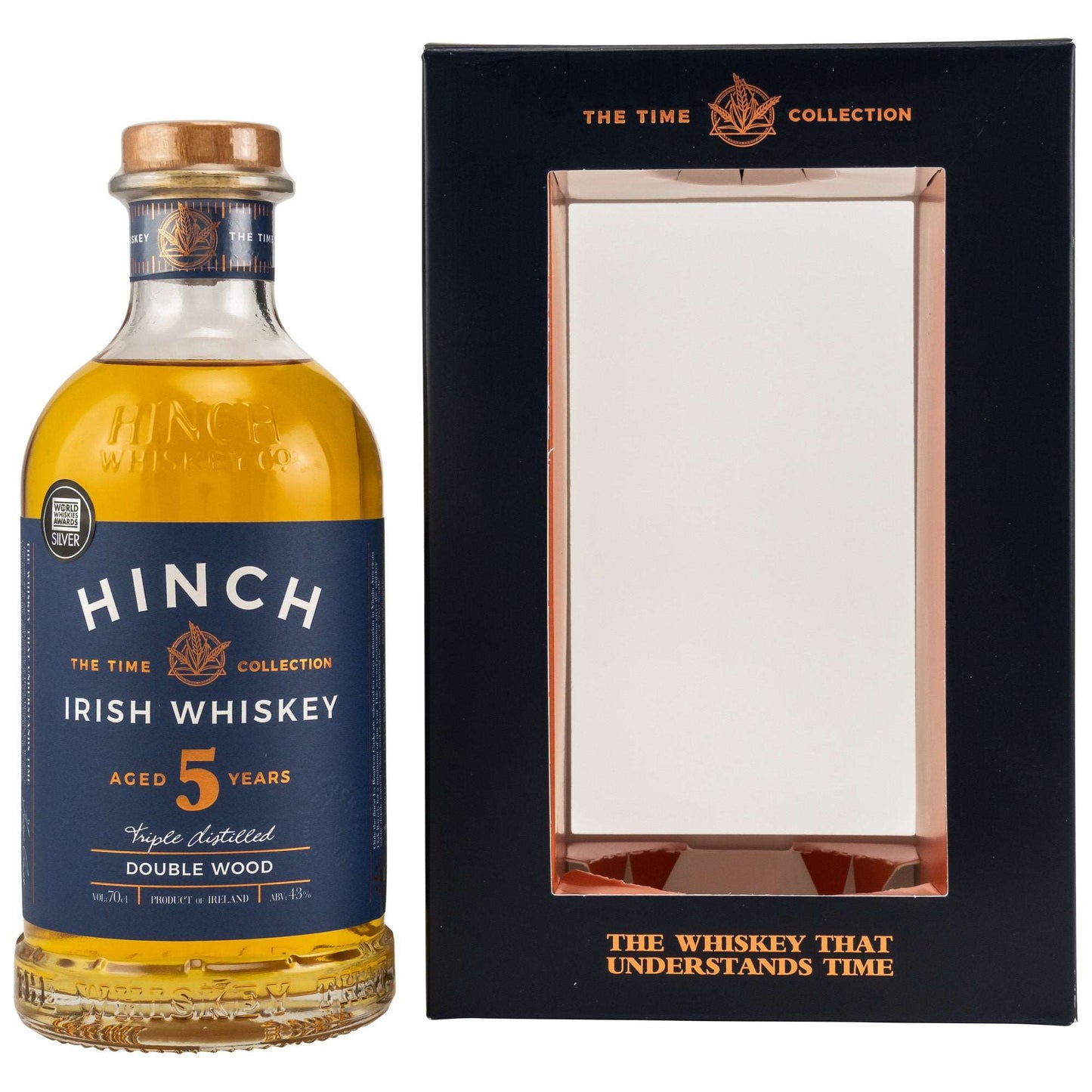 Hinch | 5 Jahre | Double Wood | Blended Irish Whiskey | 0,7l | 43%GET A BOTTLE