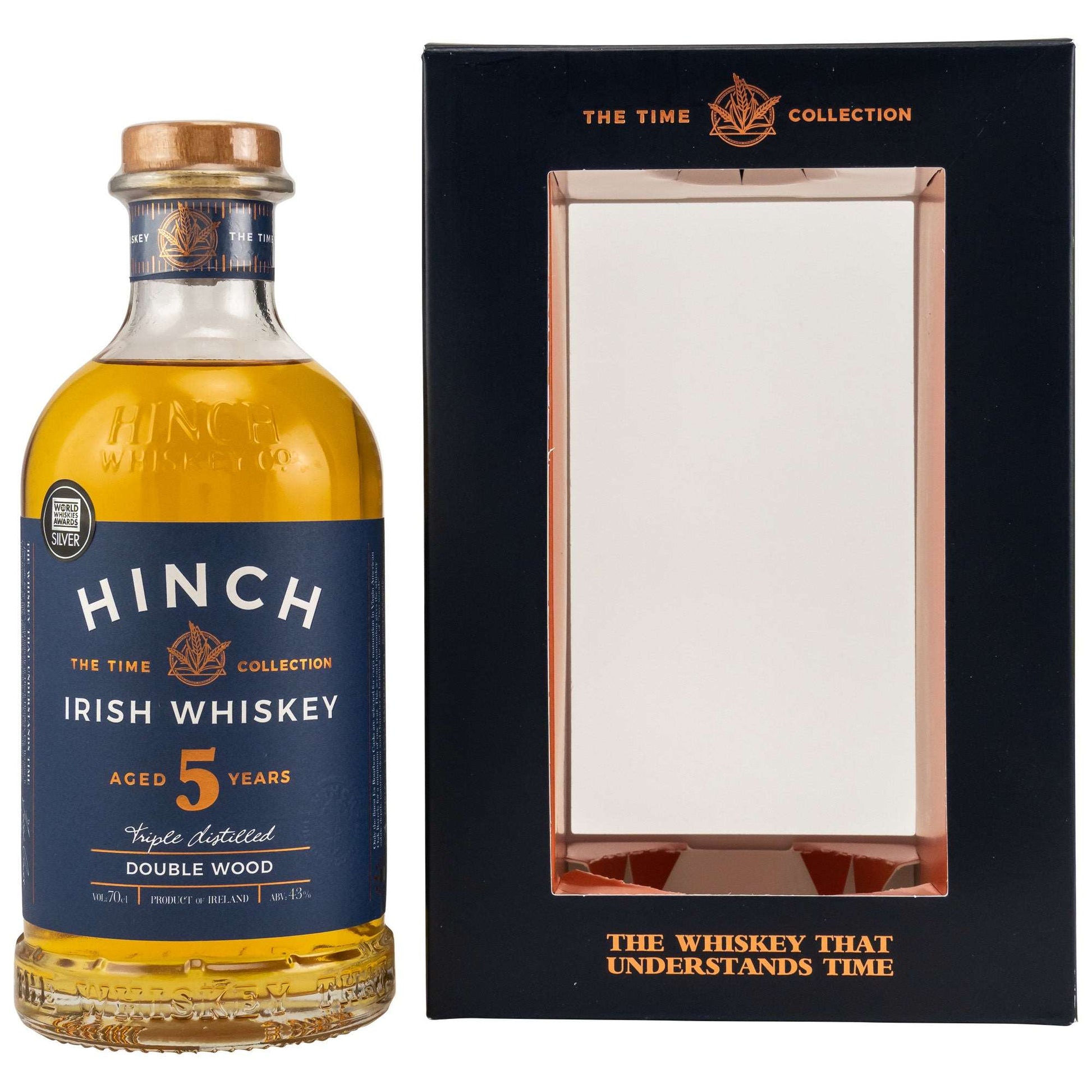Hinch | 5 Jahre | Double Wood | Blended Irish Whiskey | 0,7l | 43%GET A BOTTLE