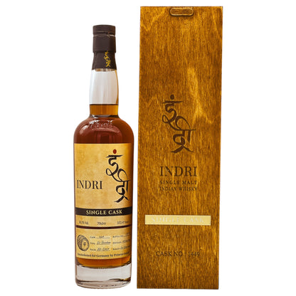 Indri | Single Cask Bourbon #1449 | 7 Jahre | Indian Whisky | 58,5%GET A BOTTLE