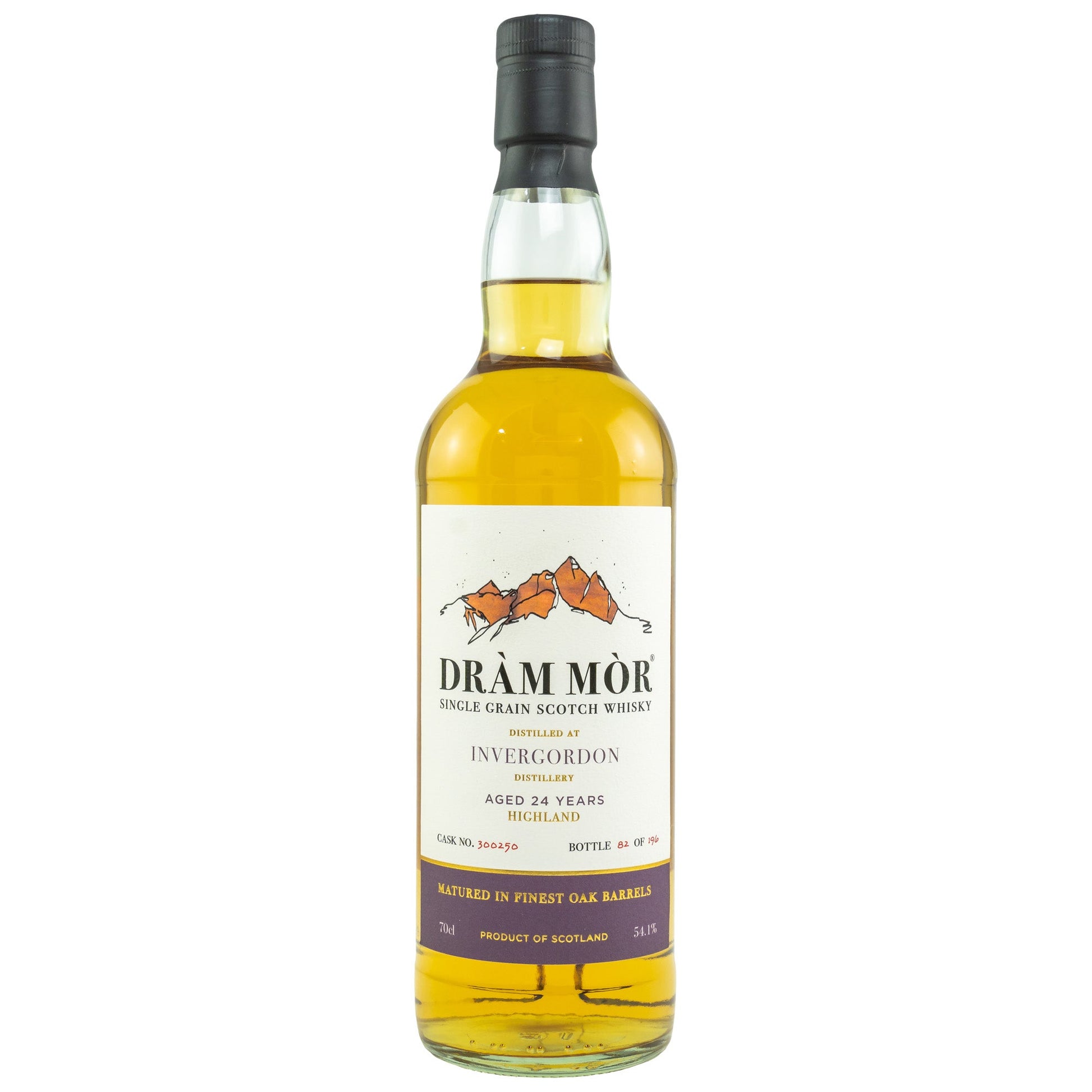 Invergordon | 24 Jahre | 1997/2021 | Dram Mor | Cask #300250 | Single Grain Scotch Whisky | 0,7l | 54,1%GET A BOTTLE