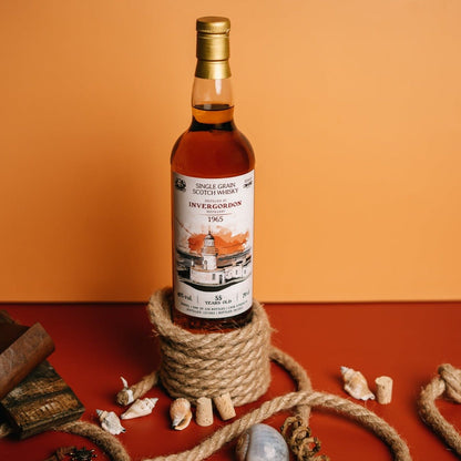 Invergordon | 55 Jahre | 1965/2021 | Wu Dram Clan & Kirsch | Single Grain Scotch Whisky | 0,7l | 40%GET A BOTTLE