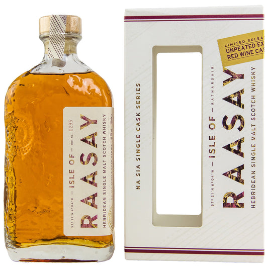 Isle of Raasay | 2018/2022 | Single Cask #18/249 | Red Wine | Herbidean Scotch Whisky | 0,7l | 61,5%GET A BOTTLE