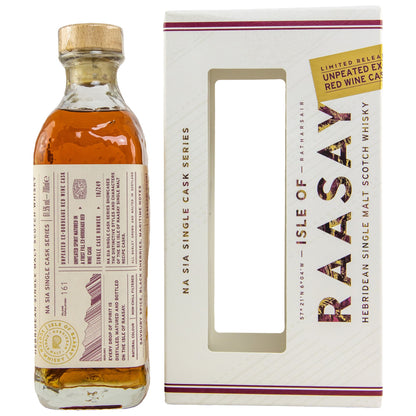 Isle of Raasay | 2018/2022 | Single Cask #18/249 | Red Wine | Herbidean Scotch Whisky | 0,7l | 61,5%GET A BOTTLE